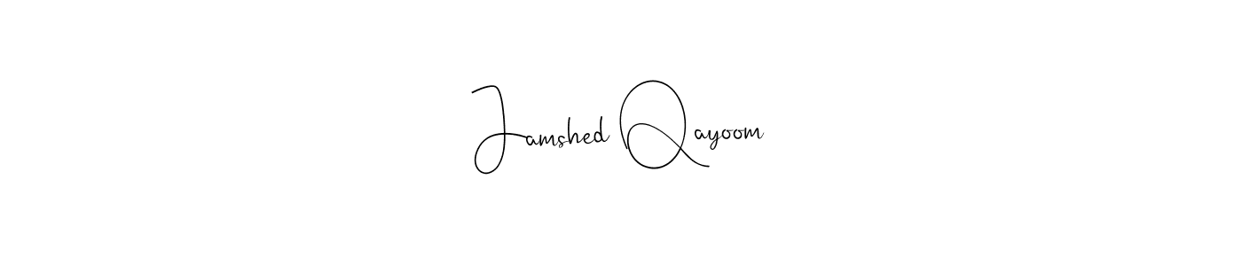 if you are searching for the best signature style for your name Jamshed Qayoom. so please give up your signature search. here we have designed multiple signature styles  using Andilay-7BmLP. Jamshed Qayoom signature style 4 images and pictures png