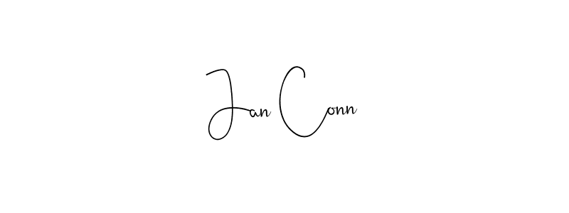 You can use this online signature creator to create a handwritten signature for the name Jan Conn. This is the best online autograph maker. Jan Conn signature style 4 images and pictures png