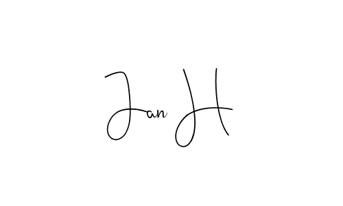 This is the best signature style for the Jan H name. Also you like these signature font (Andilay-7BmLP). Mix name signature. Jan H signature style 4 images and pictures png