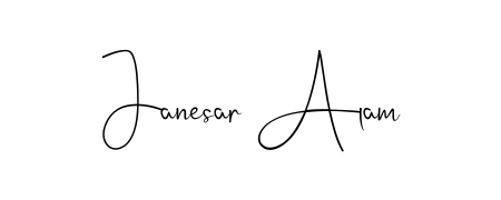 Make a beautiful signature design for name Janesar Alam. With this signature (Andilay-7BmLP) style, you can create a handwritten signature for free. Janesar Alam signature style 4 images and pictures png