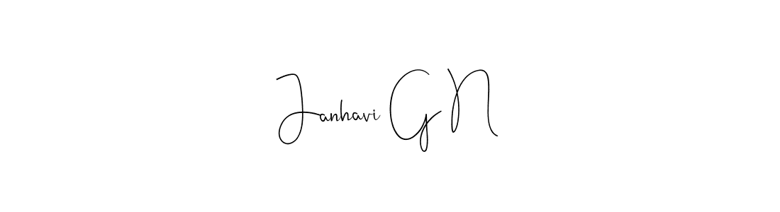 Once you've used our free online signature maker to create your best signature Andilay-7BmLP style, it's time to enjoy all of the benefits that Janhavi G N name signing documents. Janhavi G N signature style 4 images and pictures png