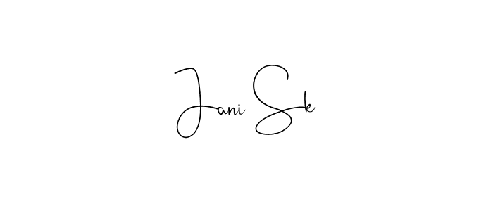 Here are the top 10 professional signature styles for the name Jani Sk. These are the best autograph styles you can use for your name. Jani Sk signature style 4 images and pictures png