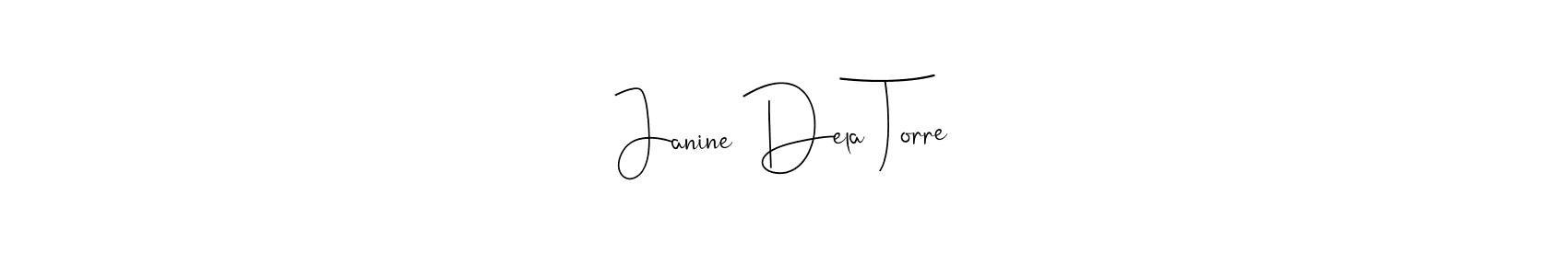 Make a beautiful signature design for name Janine Dela Torre. Use this online signature maker to create a handwritten signature for free. Janine Dela Torre signature style 4 images and pictures png