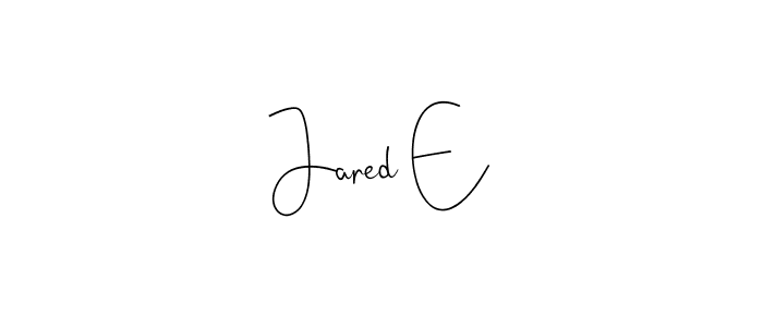 Once you've used our free online signature maker to create your best signature Andilay-7BmLP style, it's time to enjoy all of the benefits that Jared E name signing documents. Jared E signature style 4 images and pictures png