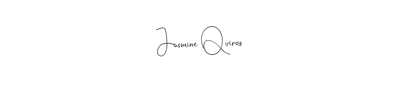 You should practise on your own different ways (Andilay-7BmLP) to write your name (Jasmine Quiroz) in signature. don't let someone else do it for you. Jasmine Quiroz signature style 4 images and pictures png