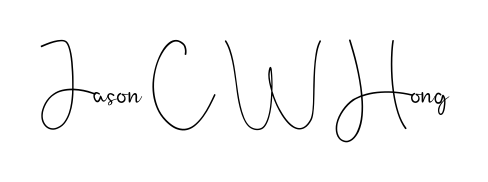 Discover how Jason C W Hong looks in an executive cursive font (Andilay-7BmLP). Perfect for legal documents, invoices, and certificates. Jason C W Hong signature style 4 images and pictures png