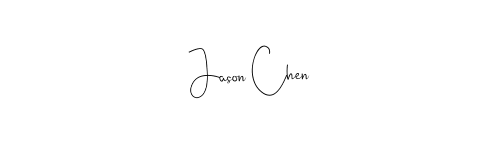 Use a signature maker to create a handwritten signature online. With this signature software, you can design (Andilay-7BmLP) your own signature for name Jason Chen. Jason Chen signature style 4 images and pictures png