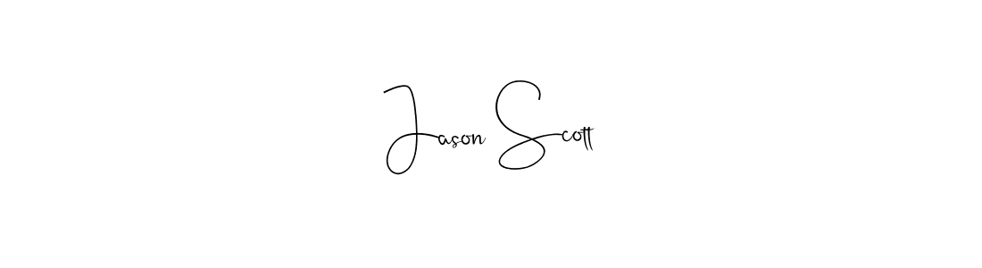 Design your own signature with our free online signature maker. With this signature software, you can create a handwritten (Andilay-7BmLP) signature for name Jason Scott. Jason Scott signature style 4 images and pictures png