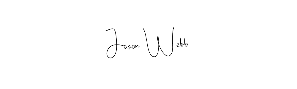 Make a beautiful signature design for name Jason Webb. With this signature (Andilay-7BmLP) style, you can create a handwritten signature for free. Jason Webb signature style 4 images and pictures png