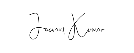 Enhance your business communications with Jasvant Kumar signature in Andilay-7BmLP lettering. Clean, modern, and universally compatible. Jasvant Kumar signature style 4 images and pictures png