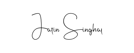 A dynamic signature style for Jatin Singhal using Andilay-7BmLP script. Designed to look authentic, handwritten, and professional. Jatin Singhal signature style 4 images and pictures png