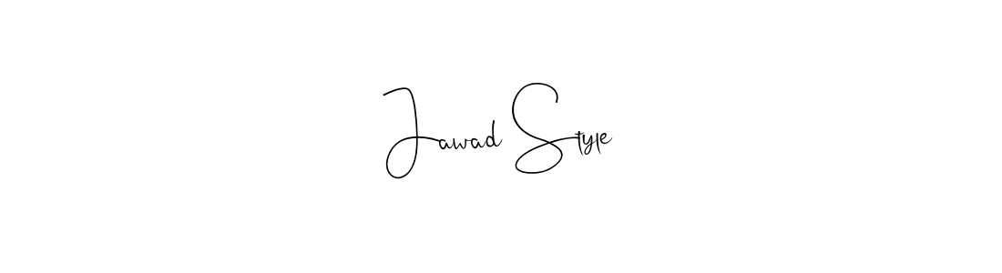 How to make Jawad Style signature? Andilay-7BmLP is a professional autograph style. Create handwritten signature for Jawad Style name. Jawad Style signature style 4 images and pictures png