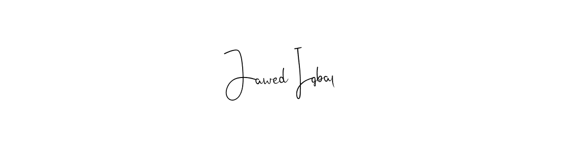 How to make Jawed Iqbal signature? Andilay-7BmLP is a professional autograph style. Create handwritten signature for Jawed Iqbal name. Jawed Iqbal signature style 4 images and pictures png