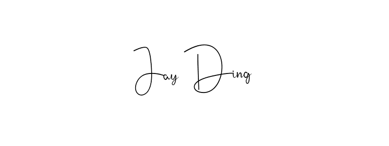 Make a beautiful signature design for name Jay Ding. Use this online signature maker to create a handwritten signature for free. Jay Ding signature style 4 images and pictures png