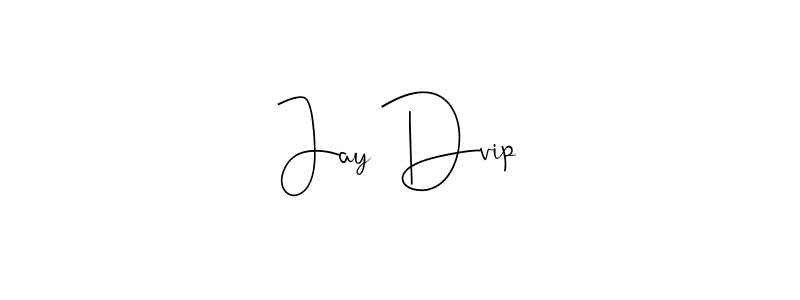Design your own signature with our free online signature maker. With this signature software, you can create a handwritten (Andilay-7BmLP) signature for name Jay Dvip. Jay Dvip signature style 4 images and pictures png