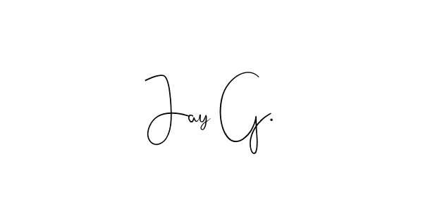 How to Draw Jay G. signature style? Andilay-7BmLP is a latest design signature styles for name Jay G.. Jay G. signature style 4 images and pictures png