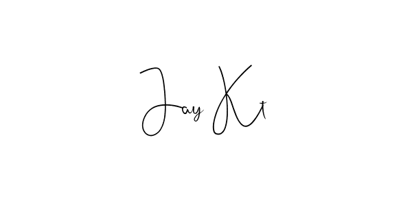 Also we have Jay Kt name is the best signature style. Create professional handwritten signature collection using Andilay-7BmLP autograph style. Jay Kt signature style 4 images and pictures png
