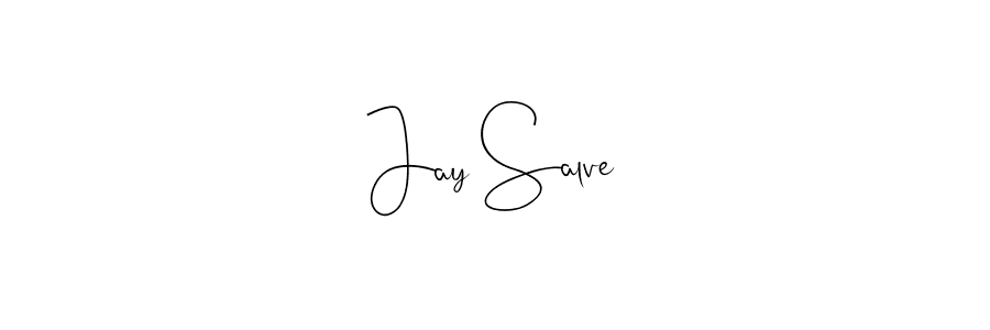 How to make Jay Salve signature? Andilay-7BmLP is a professional autograph style. Create handwritten signature for Jay Salve name. Jay Salve signature style 4 images and pictures png