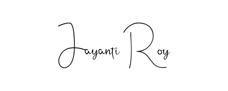 Create your official email sign-off with Jayanti Roy name in Andilay-7BmLP style. Crisp, clean, and perfectly legible across all screens. Jayanti Roy signature style 4 images and pictures png