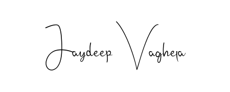 How to make Jaydeep Vaghela name signature. Use Andilay-7BmLP style for creating short signs online. This is the latest handwritten sign. Jaydeep Vaghela signature style 4 images and pictures png