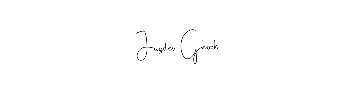 Make a beautiful signature design for name Jaydev Ghosh. Use this online signature maker to create a handwritten signature for free. Jaydev Ghosh signature style 4 images and pictures png