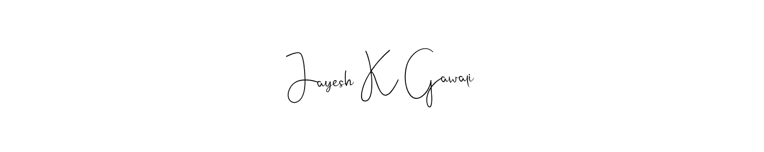 You can use this online signature creator to create a handwritten signature for the name Jayesh K Gawali. This is the best online autograph maker. Jayesh K Gawali signature style 4 images and pictures png