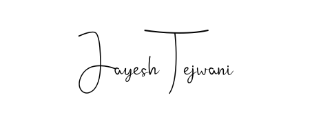 Stand out with a creative autograph for Jayesh Tejwani. The Andilay-7BmLP styling blends modern aesthetics with classic signature flourishes. Jayesh Tejwani signature style 4 images and pictures png