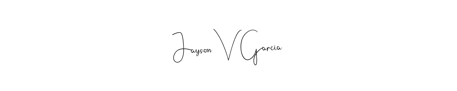 Best and Professional Signature Style for Jayson V Garcia. Andilay-7BmLP Best Signature Style Collection. Jayson V Garcia signature style 4 images and pictures png