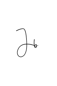 You should practise on your own different ways (Andilay-7BmLP) to write your name (Jb) in signature. don't let someone else do it for you. Jb signature style 4 images and pictures png