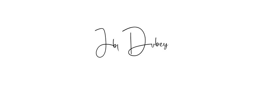 Jbl Dubey stylish signature style. Best Handwritten Sign (Andilay-7BmLP) for my name. Handwritten Signature Collection Ideas for my name Jbl Dubey. Jbl Dubey signature style 4 images and pictures png