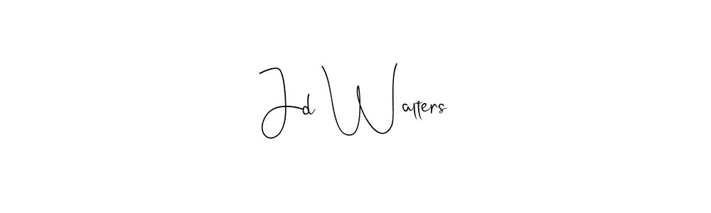 The best way (Andilay-7BmLP) to make a short signature is to pick only two or three words in your name. The name Jd Walters include a total of six letters. For converting this name. Jd Walters signature style 4 images and pictures png