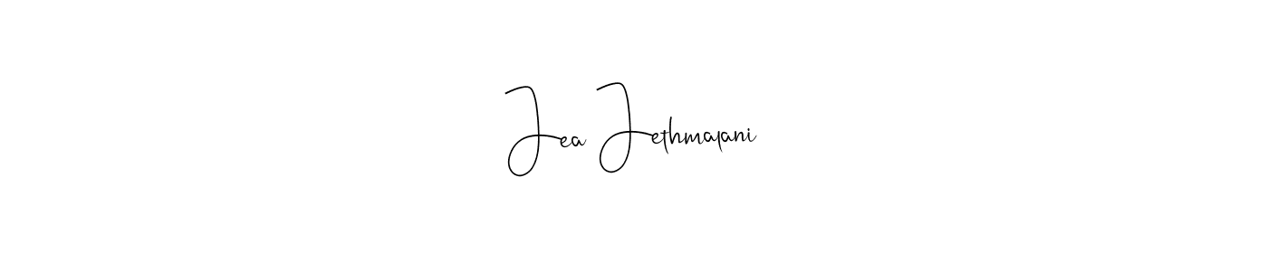 The best way (Andilay-7BmLP) to make a short signature is to pick only two or three words in your name. The name Jea Jethmalani include a total of six letters. For converting this name. Jea Jethmalani signature style 4 images and pictures png