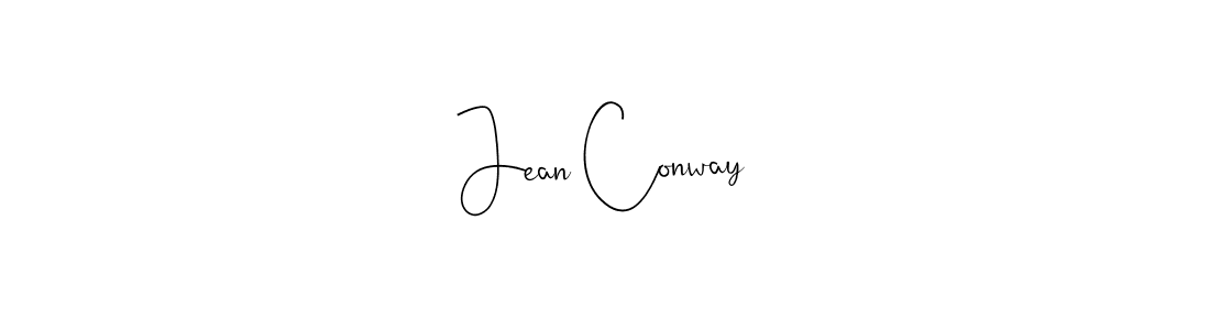 Also You can easily find your signature by using the search form. We will create Jean Conway name handwritten signature images for you free of cost using Andilay-7BmLP sign style. Jean Conway signature style 4 images and pictures png