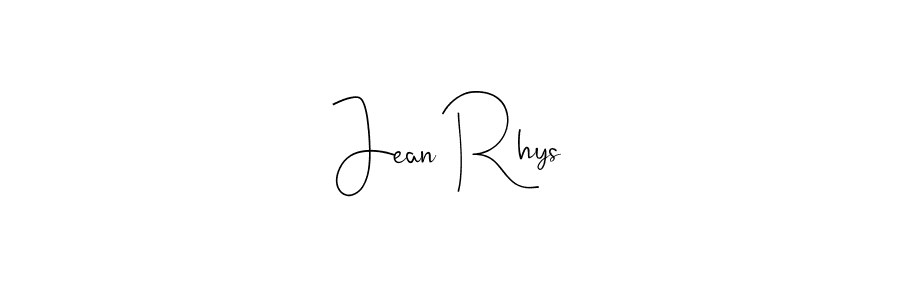 Create a beautiful signature design for name Jean Rhys. With this signature (Andilay-7BmLP) fonts, you can make a handwritten signature for free. Jean Rhys signature style 4 images and pictures png