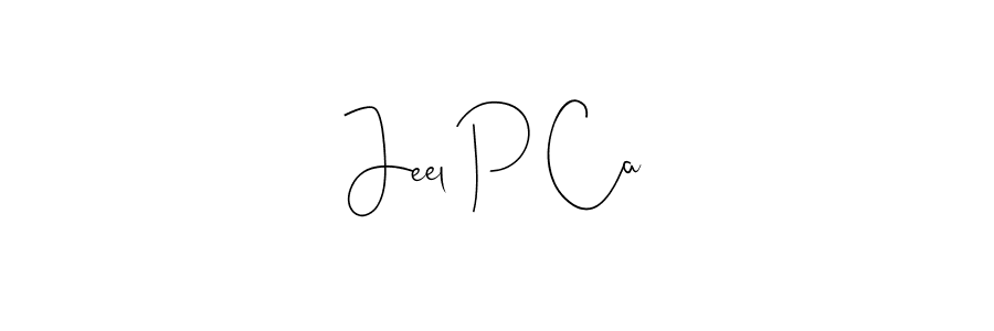 Also You can easily find your signature by using the search form. We will create Jeel P Ca name handwritten signature images for you free of cost using Andilay-7BmLP sign style. Jeel P Ca signature style 4 images and pictures png