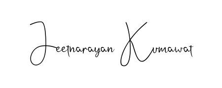 Generate high-definition signature styles for Jeetnarayan Kumawat. The Andilay-7BmLP typeface ensures crisp legibility and sophisticated design. Jeetnarayan Kumawat signature style 4 images and pictures png