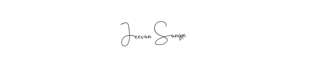 Create a beautiful signature design for name Jeevan Sangle. With this signature (Andilay-7BmLP) fonts, you can make a handwritten signature for free. Jeevan Sangle signature style 4 images and pictures png