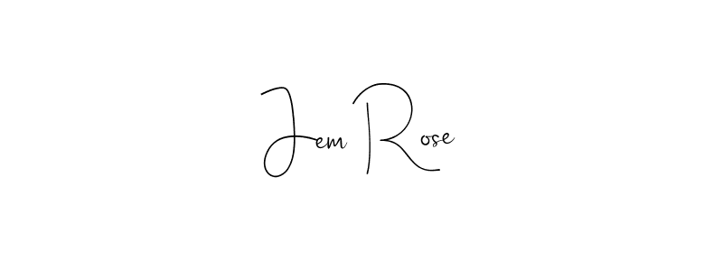 Make a short Jem Rose signature style. Manage your documents anywhere anytime using Andilay-7BmLP. Create and add eSignatures, submit forms, share and send files easily. Jem Rose signature style 4 images and pictures png