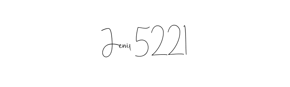 Once you've used our free online signature maker to create your best signature Andilay-7BmLP style, it's time to enjoy all of the benefits that Jenil 5221 name signing documents. Jenil 5221 signature style 4 images and pictures png