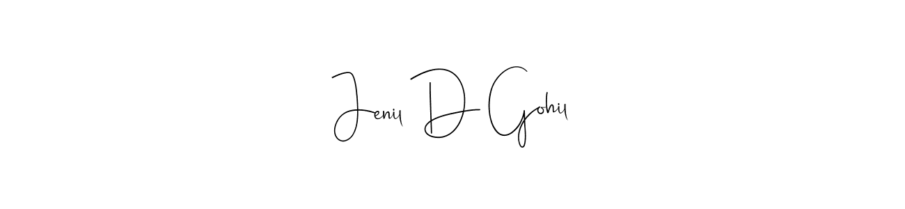 You can use this online signature creator to create a handwritten signature for the name Jenil D Gohil. This is the best online autograph maker. Jenil D Gohil signature style 4 images and pictures png