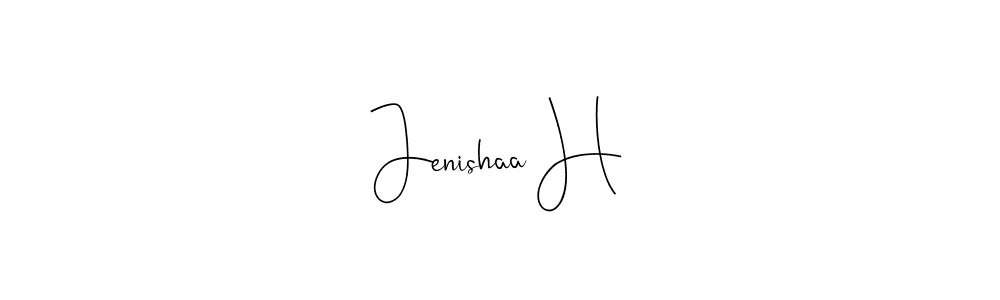 See photos of Jenishaa H official signature by Spectra . Check more albums & portfolios. Read reviews & check more about Andilay-7BmLP font. Jenishaa H signature style 4 images and pictures png