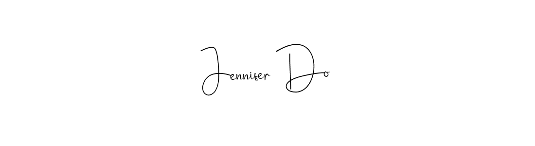 You should practise on your own different ways (Andilay-7BmLP) to write your name (Jennifer Do) in signature. don't let someone else do it for you. Jennifer Do signature style 4 images and pictures png