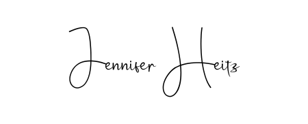Explore multiple handwriting variations for Jennifer Heitz including this stunning Andilay-7BmLP design. Free to use across all platforms. Jennifer Heitz signature style 4 images and pictures png