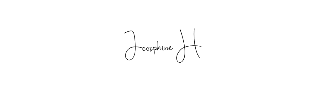 See photos of Jeosphine H official signature by Spectra . Check more albums & portfolios. Read reviews & check more about Andilay-7BmLP font. Jeosphine H signature style 4 images and pictures png
