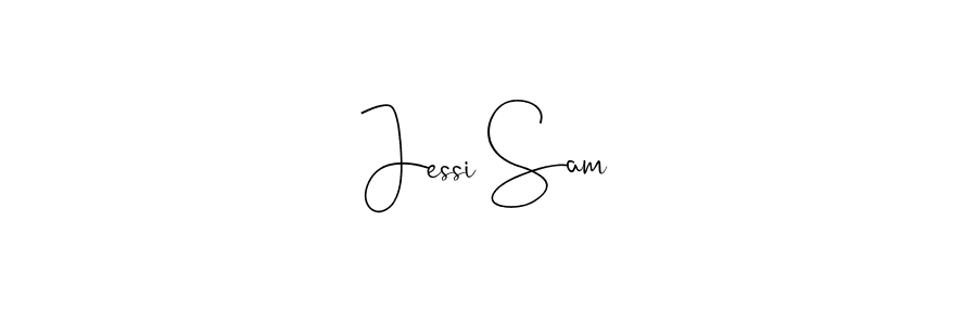 Design your own signature with our free online signature maker. With this signature software, you can create a handwritten (Andilay-7BmLP) signature for name Jessi Sam. Jessi Sam signature style 4 images and pictures png