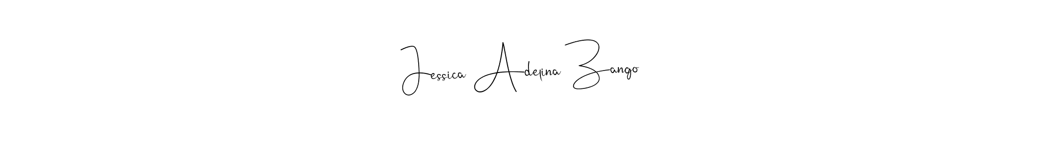 You should practise on your own different ways (Andilay-7BmLP) to write your name (Jessica Adelina Zango) in signature. don't let someone else do it for you. Jessica Adelina Zango signature style 4 images and pictures png