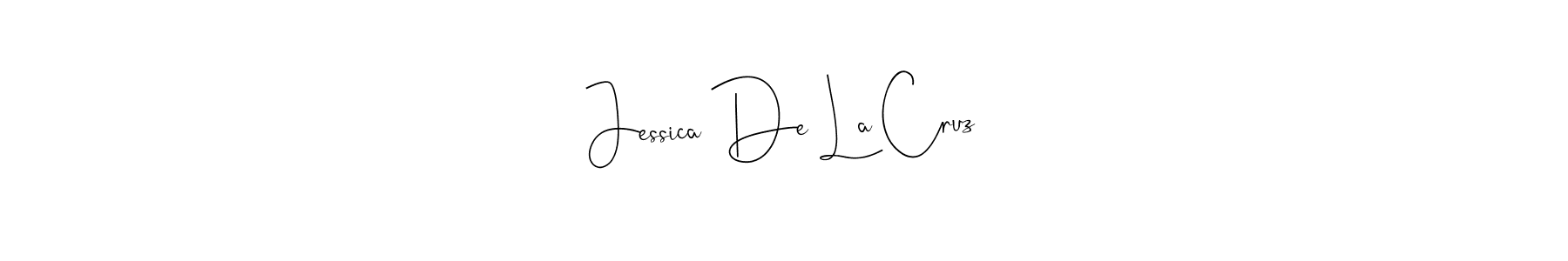Use a signature maker to create a handwritten signature online. With this signature software, you can design (Andilay-7BmLP) your own signature for name Jessica De La Cruz. Jessica De La Cruz signature style 4 images and pictures png