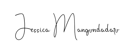Give your name Jessica Mangundadatu an exquisite flair with the Andilay-7BmLP script font. Ideal for contracts, resumes, and formal letterheads. Jessica Mangundadatu signature style 4 images and pictures png