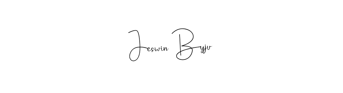 Andilay-7BmLP is a professional signature style that is perfect for those who want to add a touch of class to their signature. It is also a great choice for those who want to make their signature more unique. Get Jeswin Byju name to fancy signature for free. Jeswin Byju signature style 4 images and pictures png