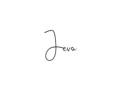 Make a beautiful signature design for name Jeva. Use this online signature maker to create a handwritten signature for free. Jeva signature style 4 images and pictures png